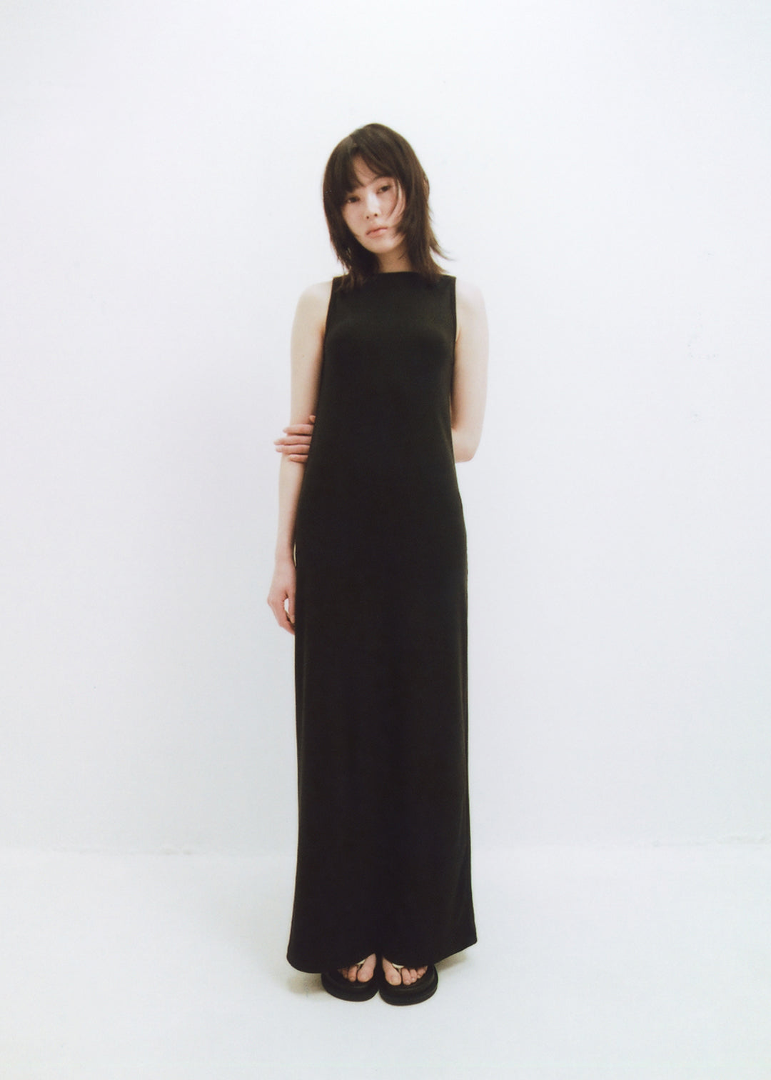 Back Style Dress (Black)