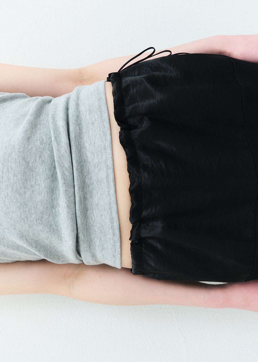 Halter Neck Tee (Merlange Gray)