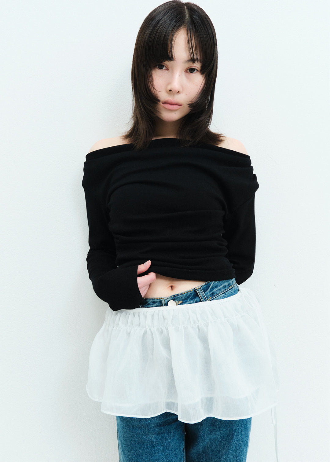 Layered Skirt (Ivory)