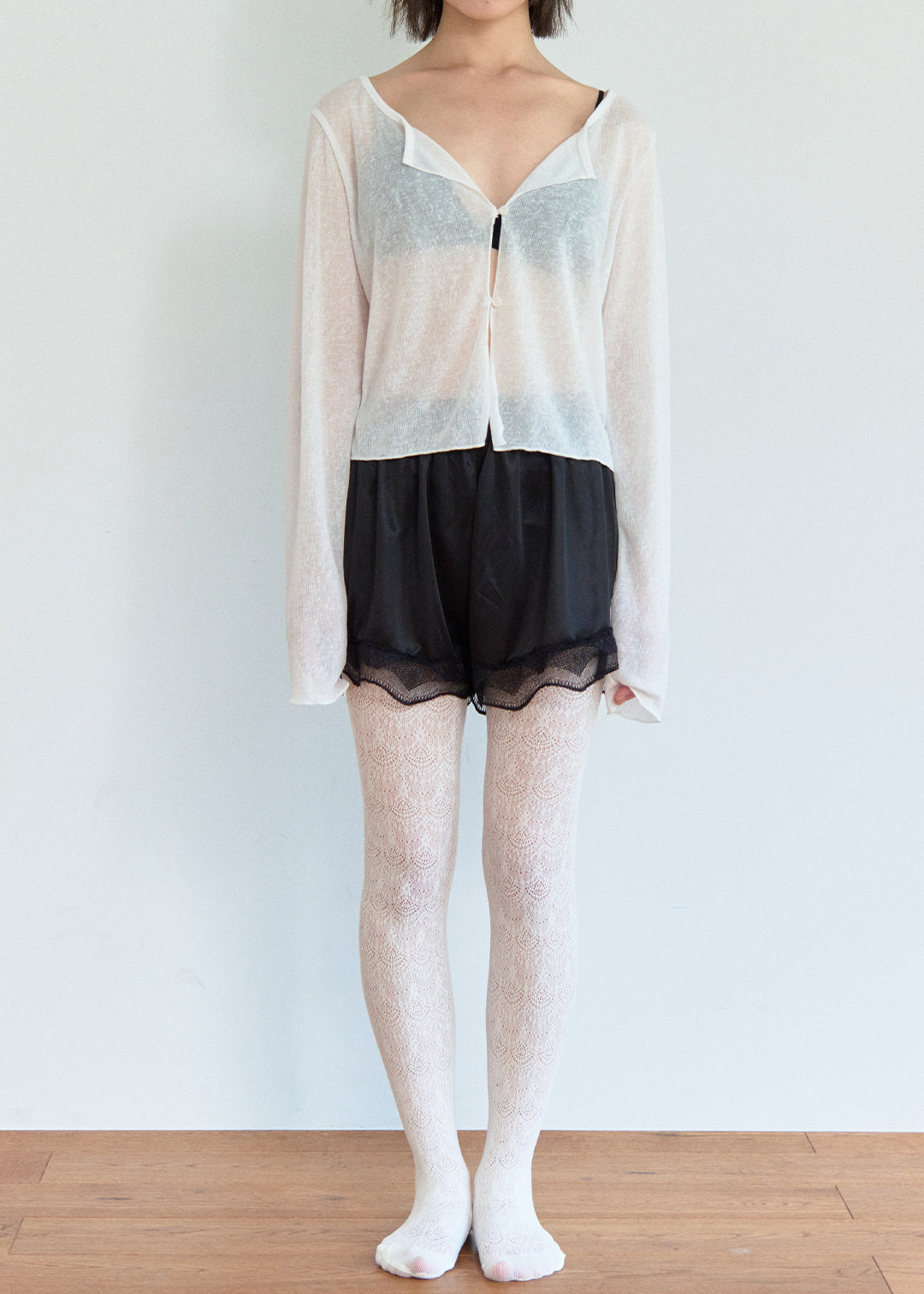 Fluffy Tights (Ivory)