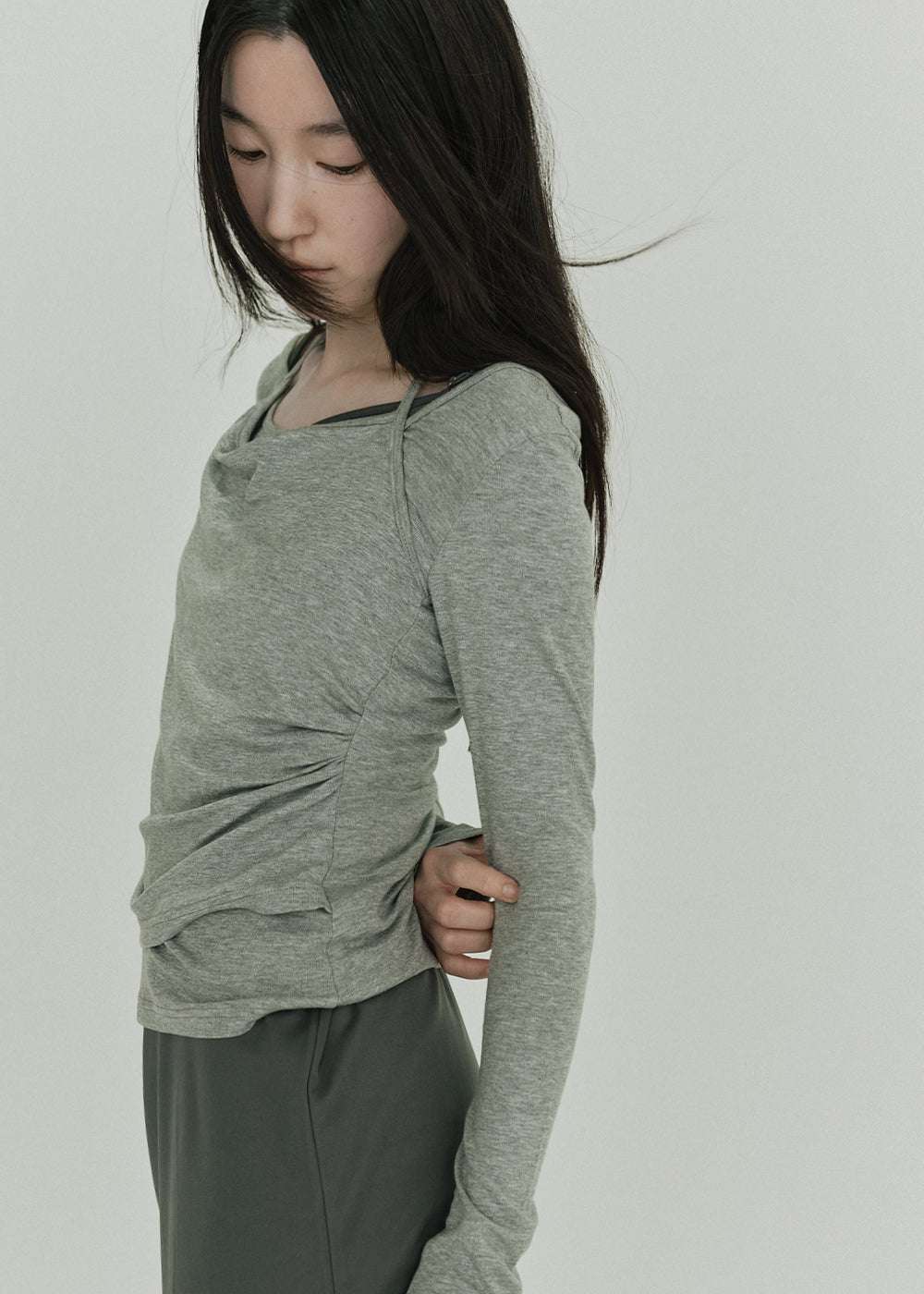 【3/28(sat) 12:00】SoftTouch Cami Top (Gray)