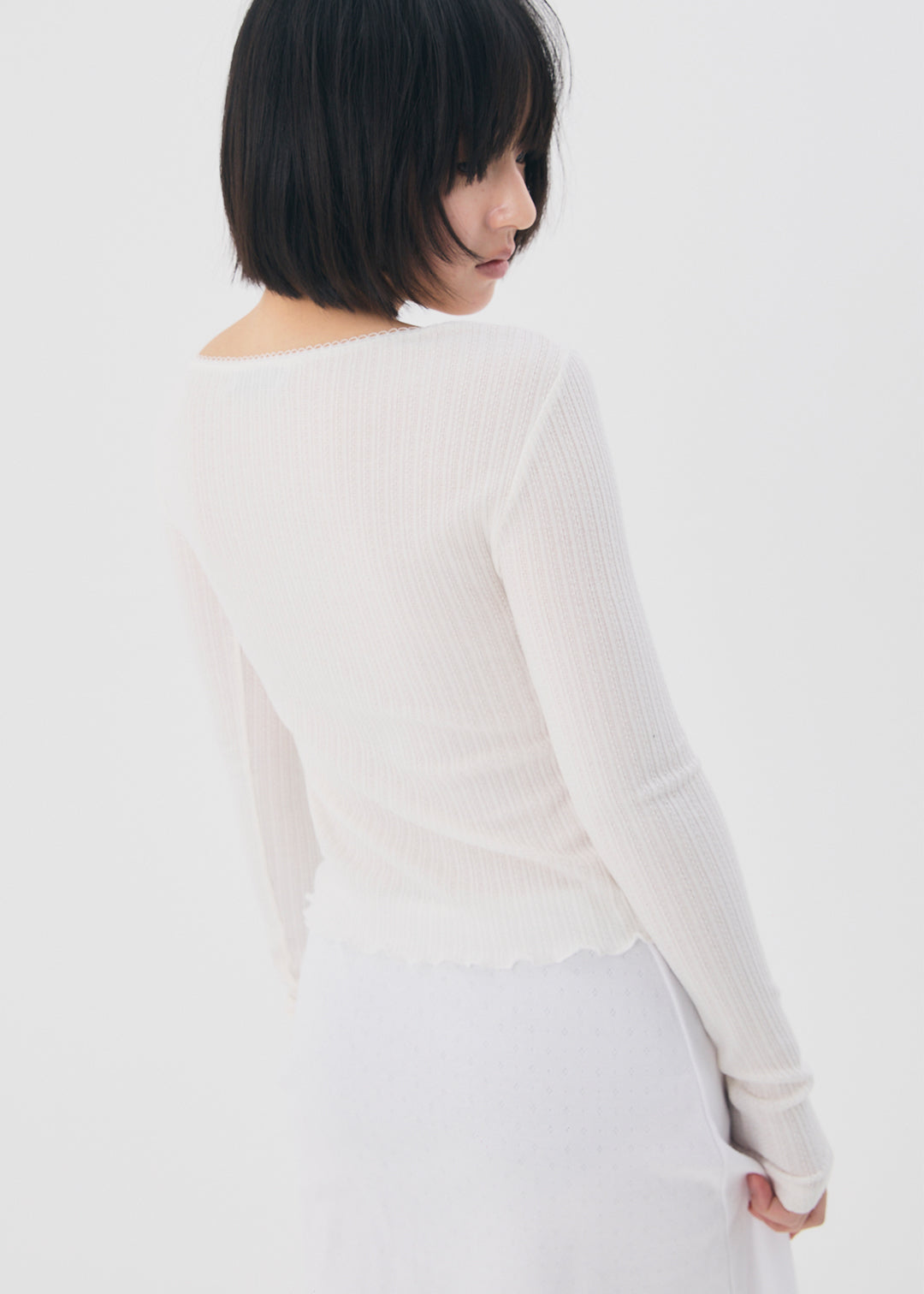 【NEW】Lingerie Top (White)