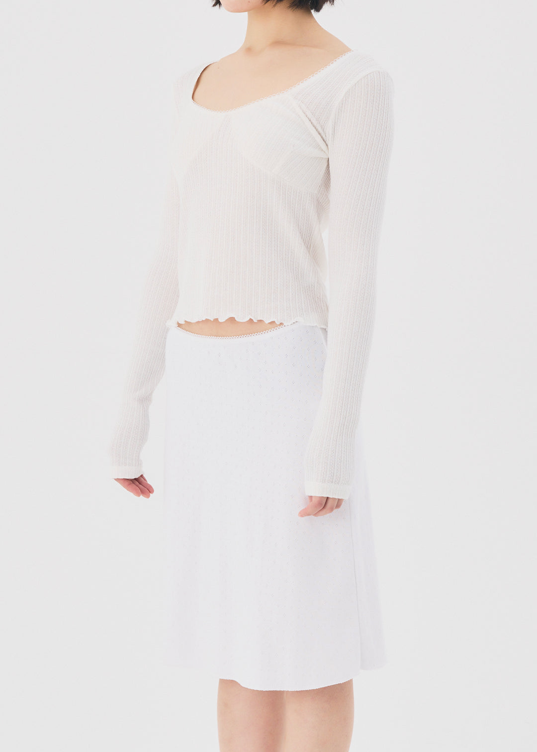 【NEW】Lingerie Top (White)