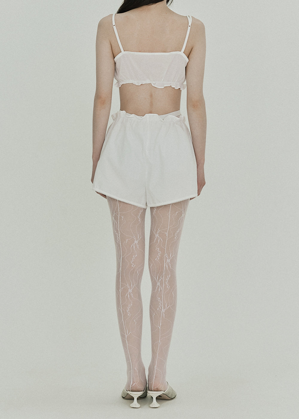 【RESTOCK】Race Cotton Bustier (White)