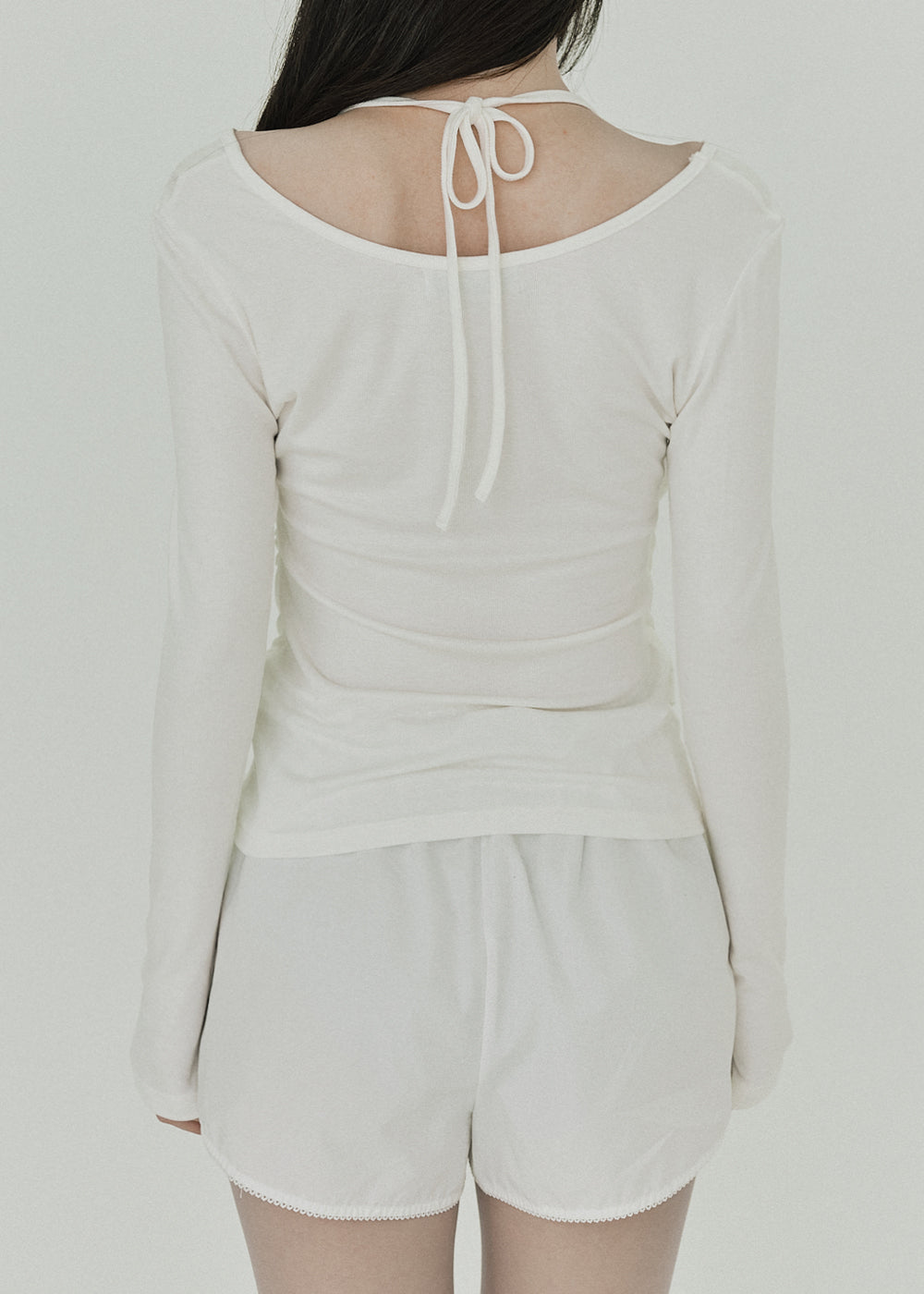SoftTouch Cami Top (Ivory) – COMME SI STUDIO