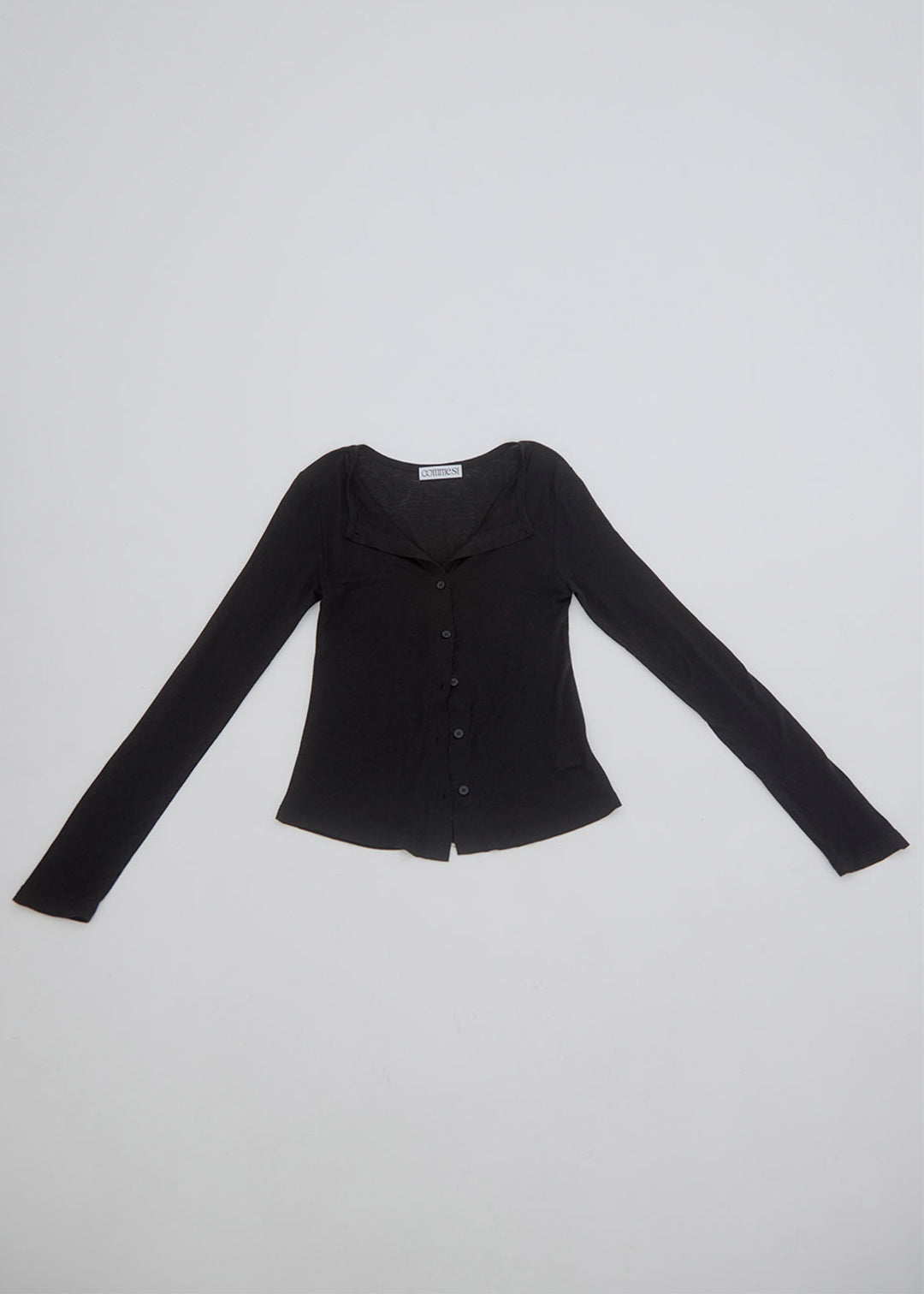 Tendawool Cardi (Black) – COMME SI STUDIO