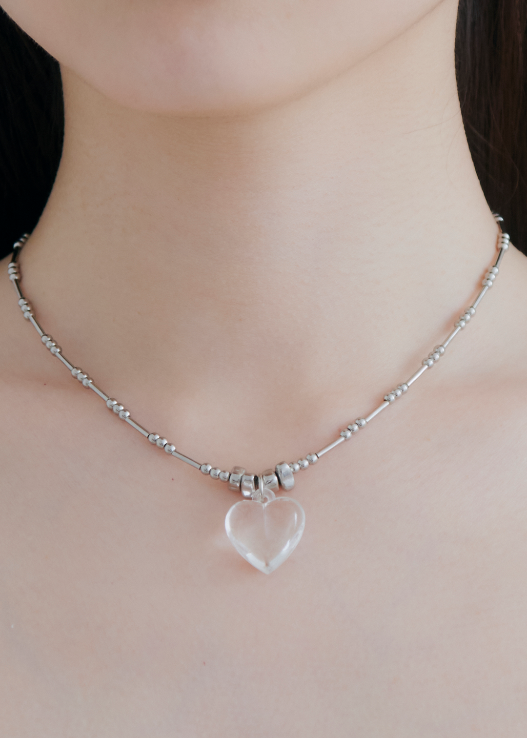 Surgical Steel Heart Necklace