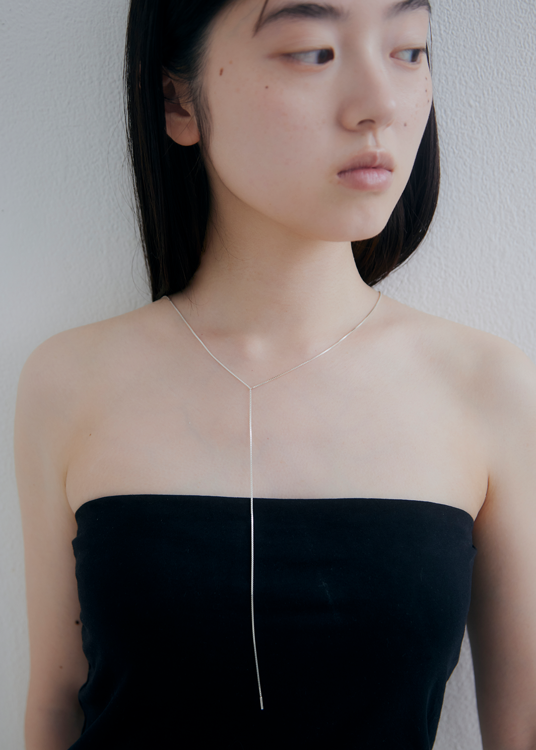 【Silver 925】Glowing Line Necklace